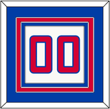 Los Angeles Number - Home White (2013-2015) - Triple Mat 2