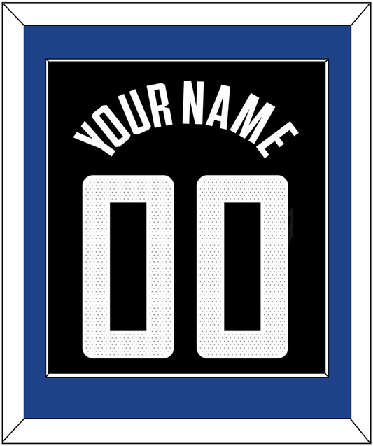 Los Angeles Name & Number - Black Statement (2017-2022) - Essential Tier 2