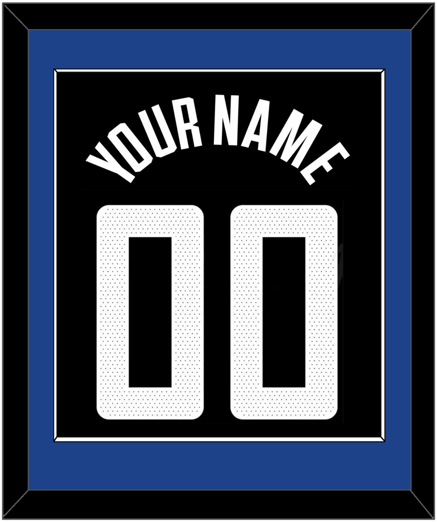 Los Angeles Name & Number - Black Statement (2017-2022) - Essential Tier 2