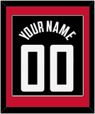 Los Angeles Name & Number - Black Statement (2017-2022) - Single Mat 3