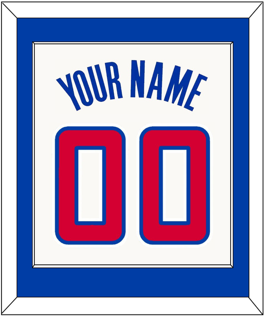 Los Angeles Name & Number - Home White (2013-2015) - Essential Tier 1
