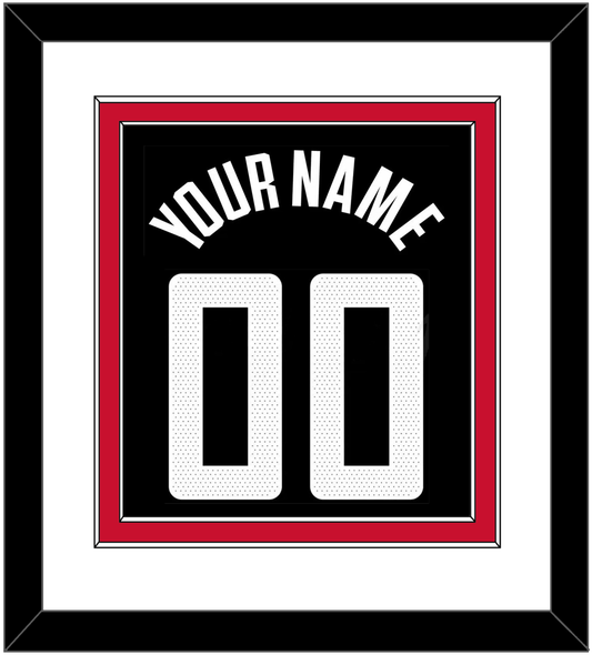 Los Angeles Name & Number - Black Statement (2017-2022) - Signature Tier 1