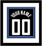 Los Angeles Name & Number - Black Statement (2017-2022) - Double Mat 2