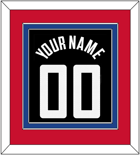 Los Angeles Name & Number - Black Statement (2017-2022) - Signature Tier 4