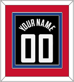 Los Angeles Name & Number - Black Statement (2017-2022) - Double Mat 4