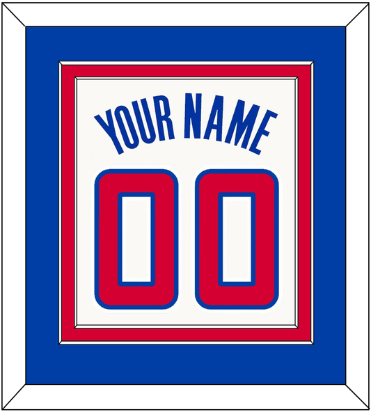 Los Angeles Name & Number - Home White (2013-2015) - Signature Tier 3