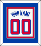 Los Angeles Name & Number - Home White (2013-2015) - Double Mat 3