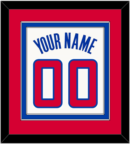 Los Angeles Name & Number - Home White (2013-2015) - Signature Tier 4