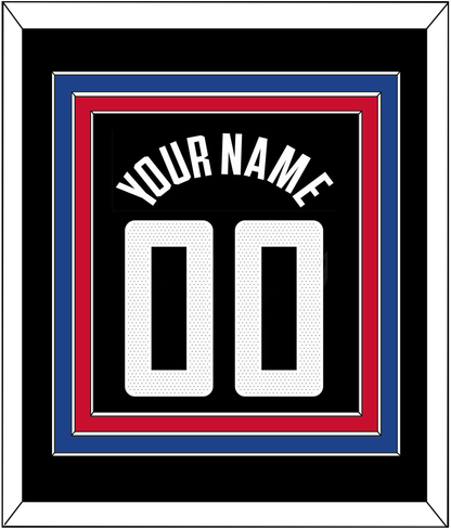 Los Angeles Name & Number - Black Statement (2017-2022) - Premier Tier 2