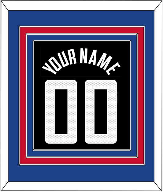 Los Angeles Name & Number - Black Statement (2017-2022) - Premier Tier 3