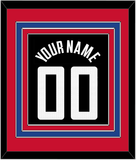 Los Angeles Name & Number - Black Statement (2017-2022) - Triple Mat 4