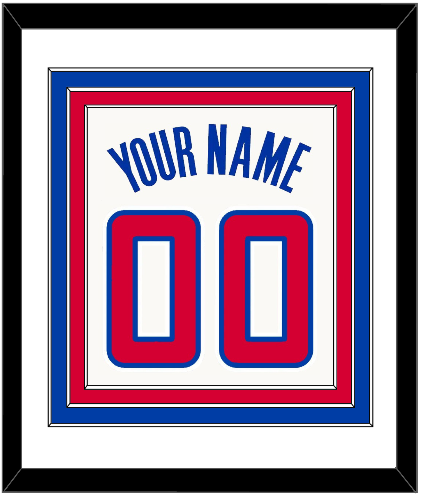 Los Angeles Name & Number - Home White (2013-2015) - Premier Tier 1
