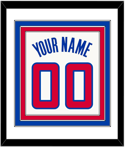 Los Angeles Name & Number - Home White (2013-2015) - Premier Tier 1