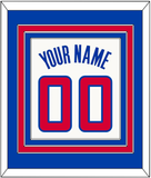 Los Angeles Name & Number - Home White (2013-2015) - Triple Mat 3