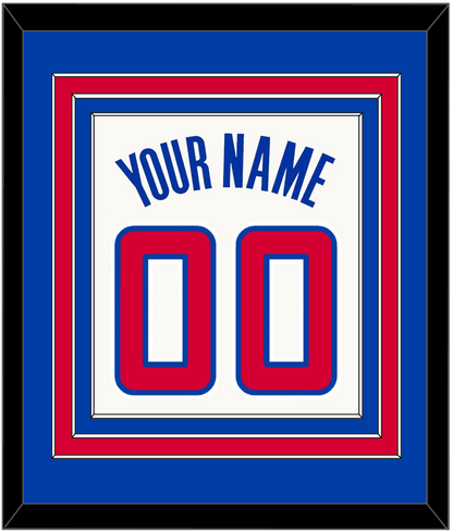 Los Angeles Name & Number - Home White (2013-2015) - Premier Tier 3