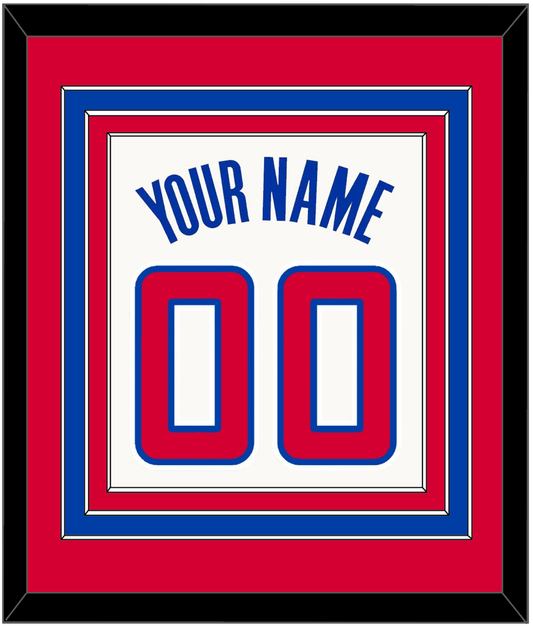 Los Angeles Name & Number - Home White (2013-2015) - Premier Tier 3