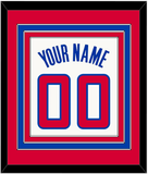 Los Angeles Name & Number - Home White (2013-2015) - Triple Mat 3