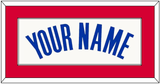 Los Angeles Name - Home White (2013-2015) - Single Mat 1