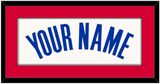 Los Angeles Name - Home White (2013-2015) - Single Mat 1