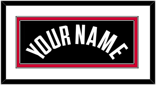 Los Angeles Name - Black Statement (2017-2022) - Signature Tier 1