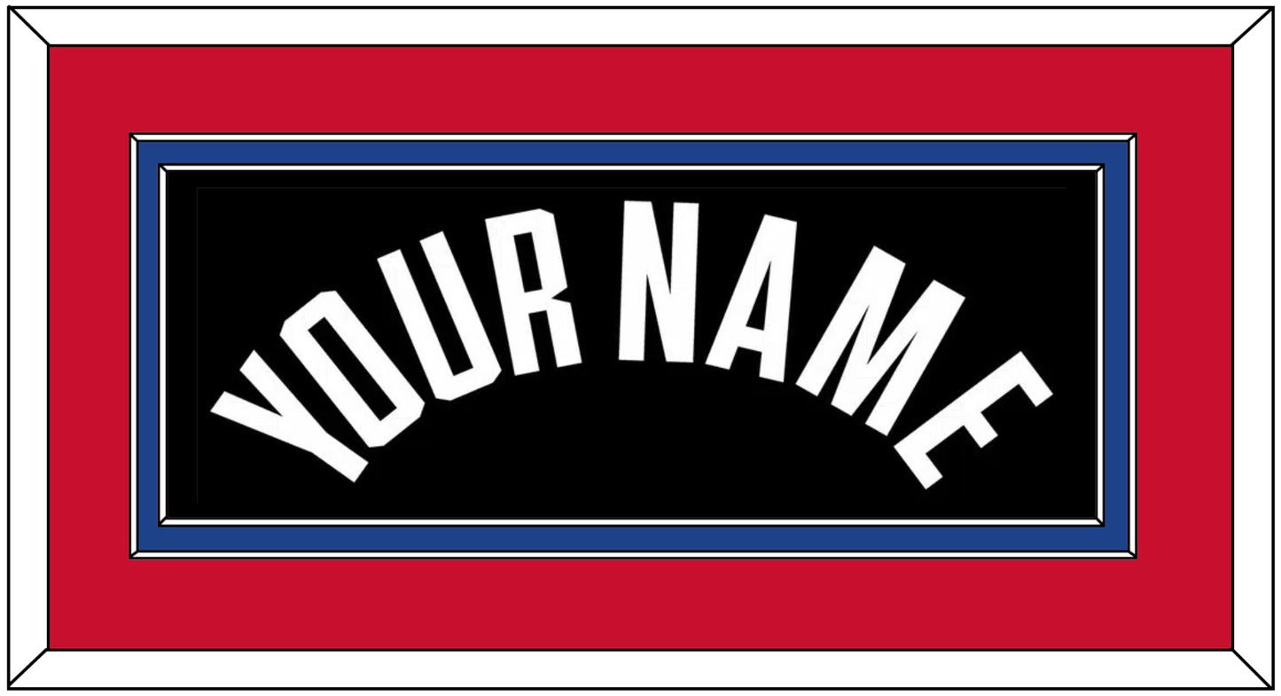 Los Angeles Name - Black Statement (2017-2022) - Signature Tier 4