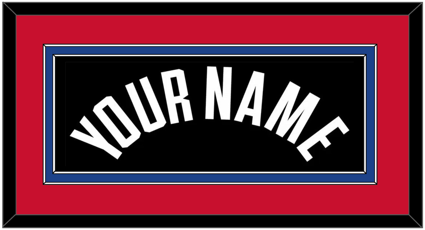 Los Angeles Name - Black Statement (2017-2022) - Signature Tier 4