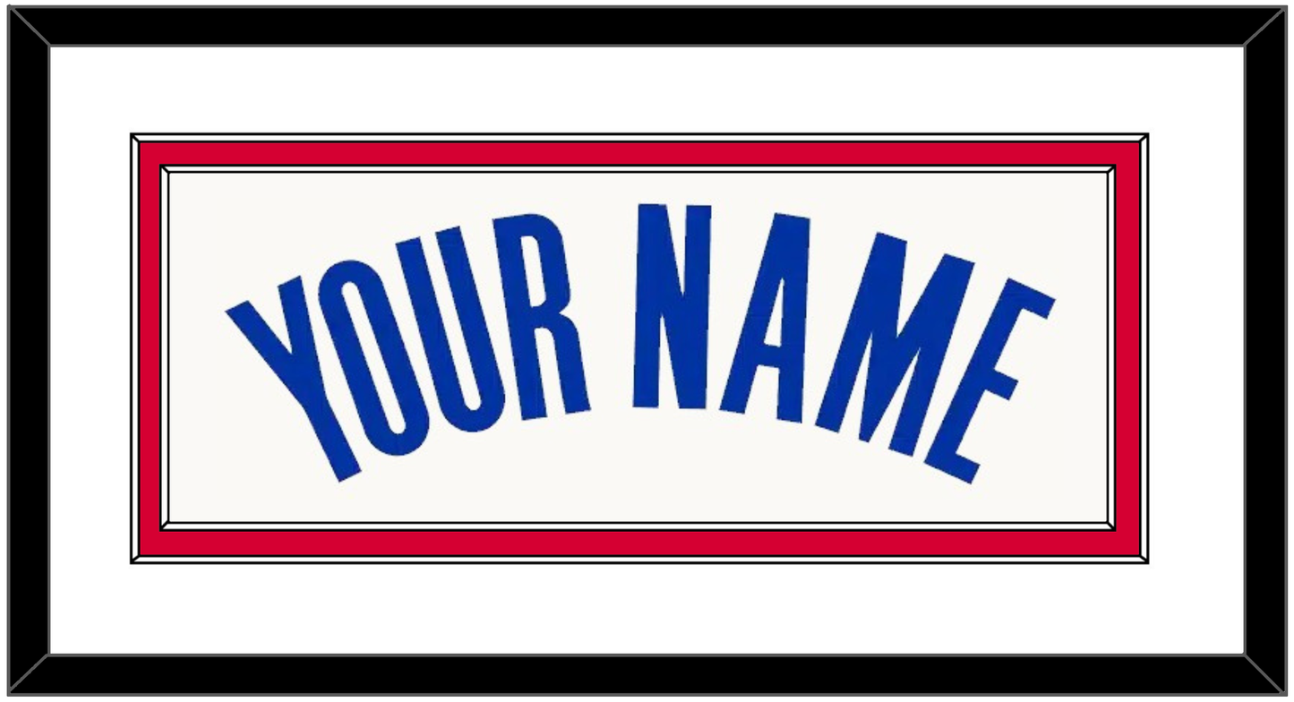 Los Angeles Name - Home White (2013-2015) - Signature Tier 1