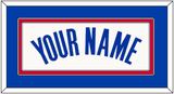 Los Angeles Name - Home White (2013-2015) - Double Mat 2