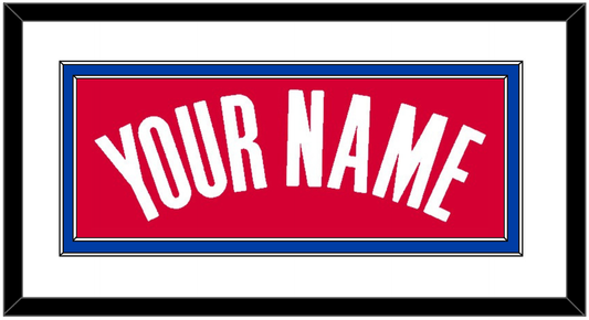 Los Angeles Name - Road Red (2013-2015) - Signature Tier 1