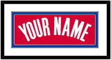 Los Angeles Name - Road Red (2013-2015) - Double Mat 1