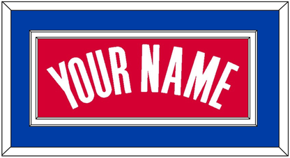 Los Angeles Name - Road Red (2013-2015) - Signature Tier 3