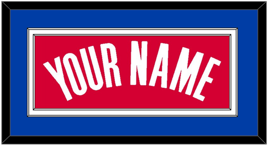 Los Angeles Name - Road Red (2013-2015) - Signature Tier 3