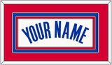 Los Angeles Name - Home White (2013-2015) - Double Mat 3