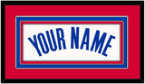 Los Angeles Name - Home White (2013-2015) - Triple Mat 3