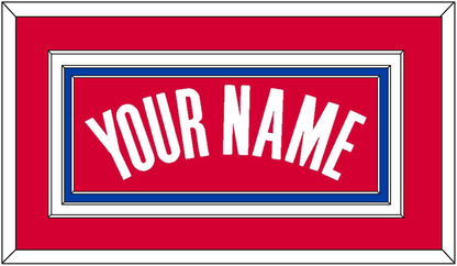Los Angeles Name - Road Red (2013-2015) - Premier Tier 2