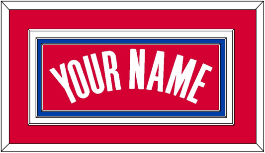 Los Angeles Name - Road Red (2013-2015) - Premier Tier 2