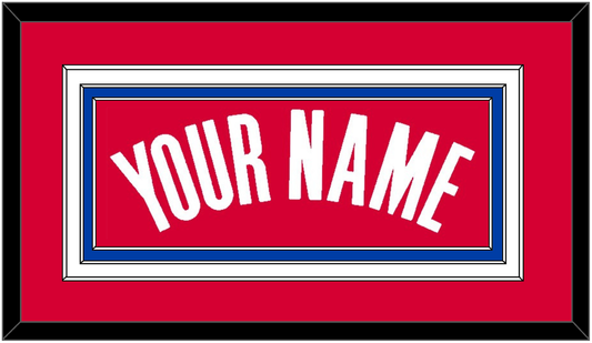 Los Angeles Name - Road Red (2013-2015) - Premier Tier 2