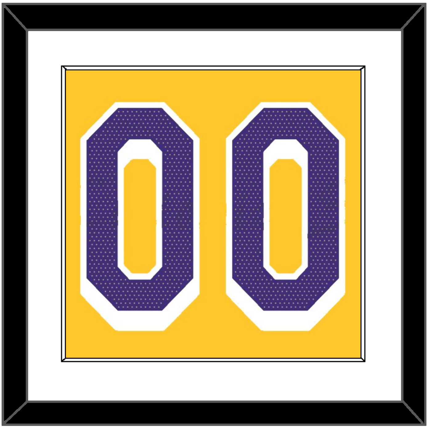 Los Angeles Number - Yellow Icon - Essential Tier 1