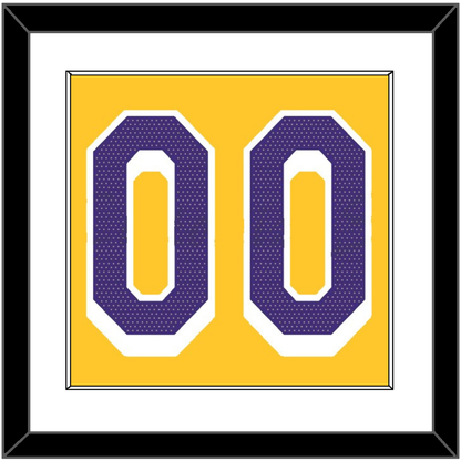 Los Angeles Number - Yellow Icon - Essential Tier 1