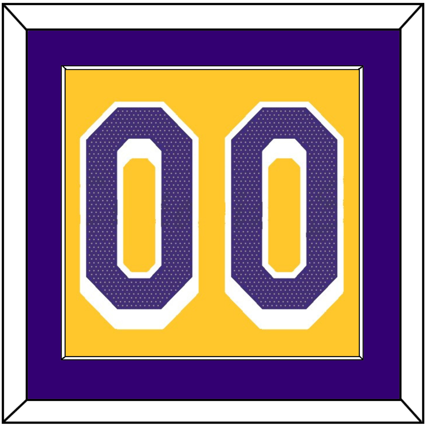 Los Angeles Number - Yellow Icon - Essential Tier 2