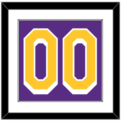 Los Angeles Number - Purple Statement - Essential Tier 1
