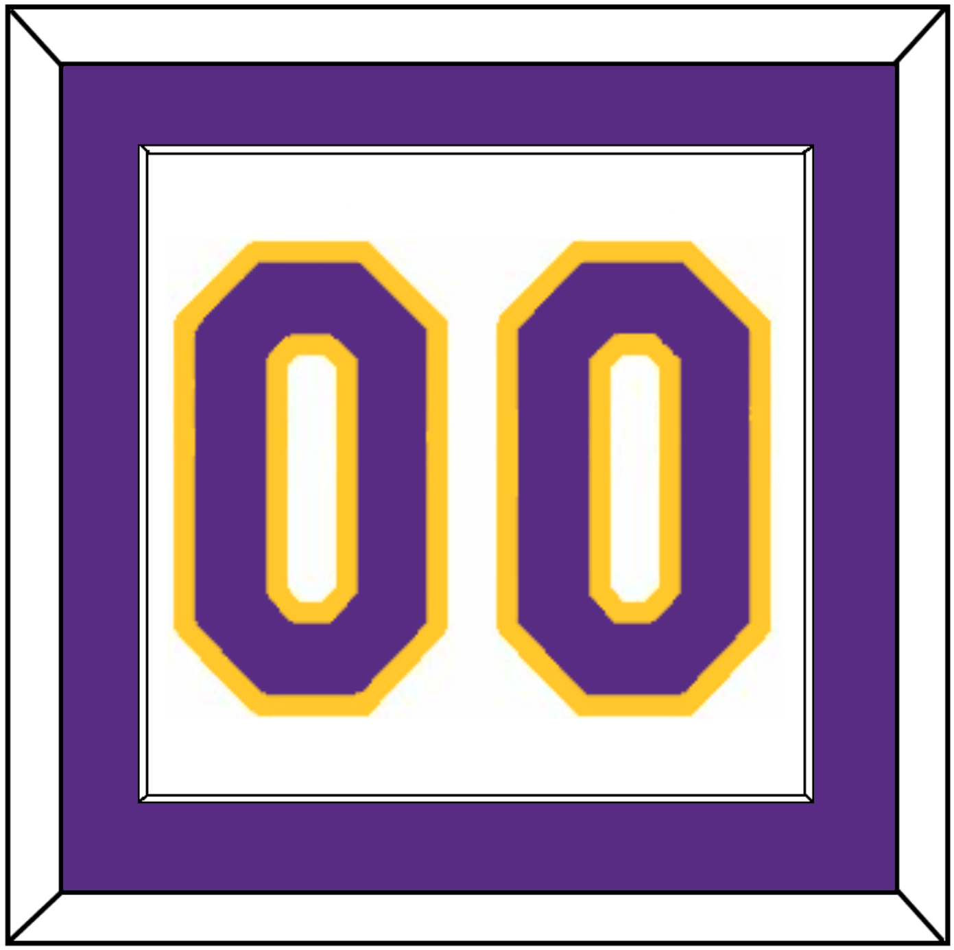 Los Angeles Number - Home White (2002-2018) - Essential Tier 2