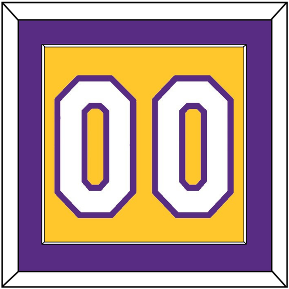 Los Angeles Number - Home Yellow (1999-2018) - Single Mat 2