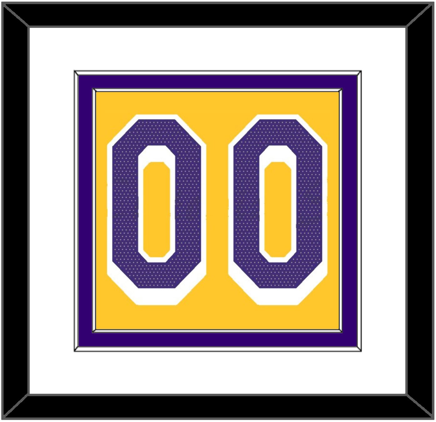 Los Angeles Number - Yellow Icon - Signature Tier 1