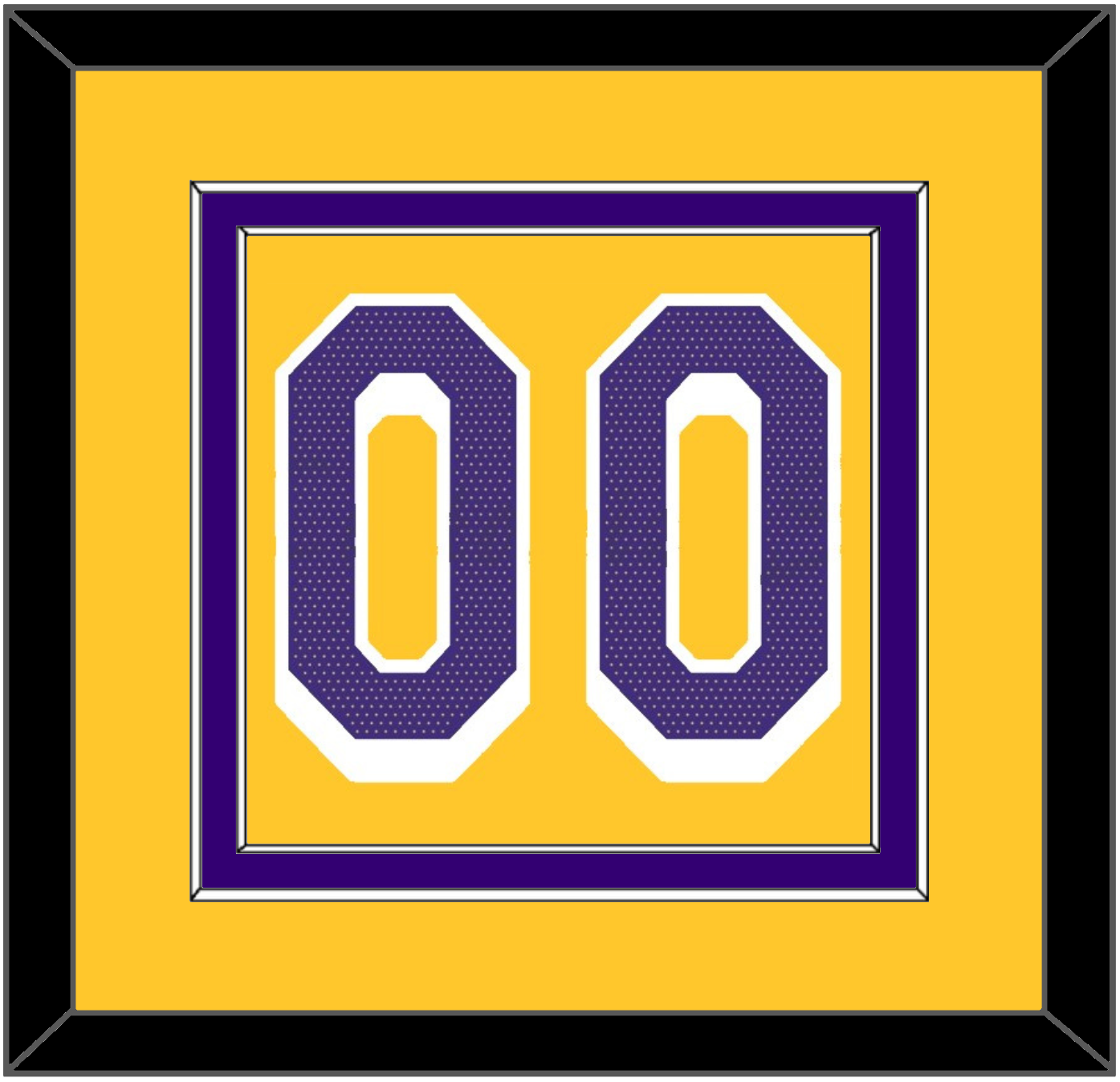 Los Angeles Number - Yellow Icon - Signature Tier 2