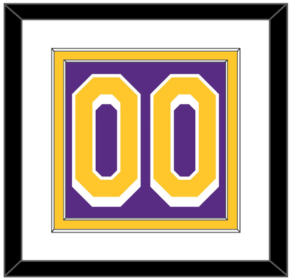 Los Angeles Number - Purple Statement - Signature Tier 1