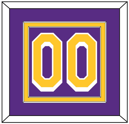 Los Angeles Number - Purple Statement - Signature Tier 2