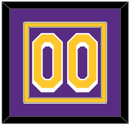 Los Angeles Number - Purple Statement - Signature Tier 2