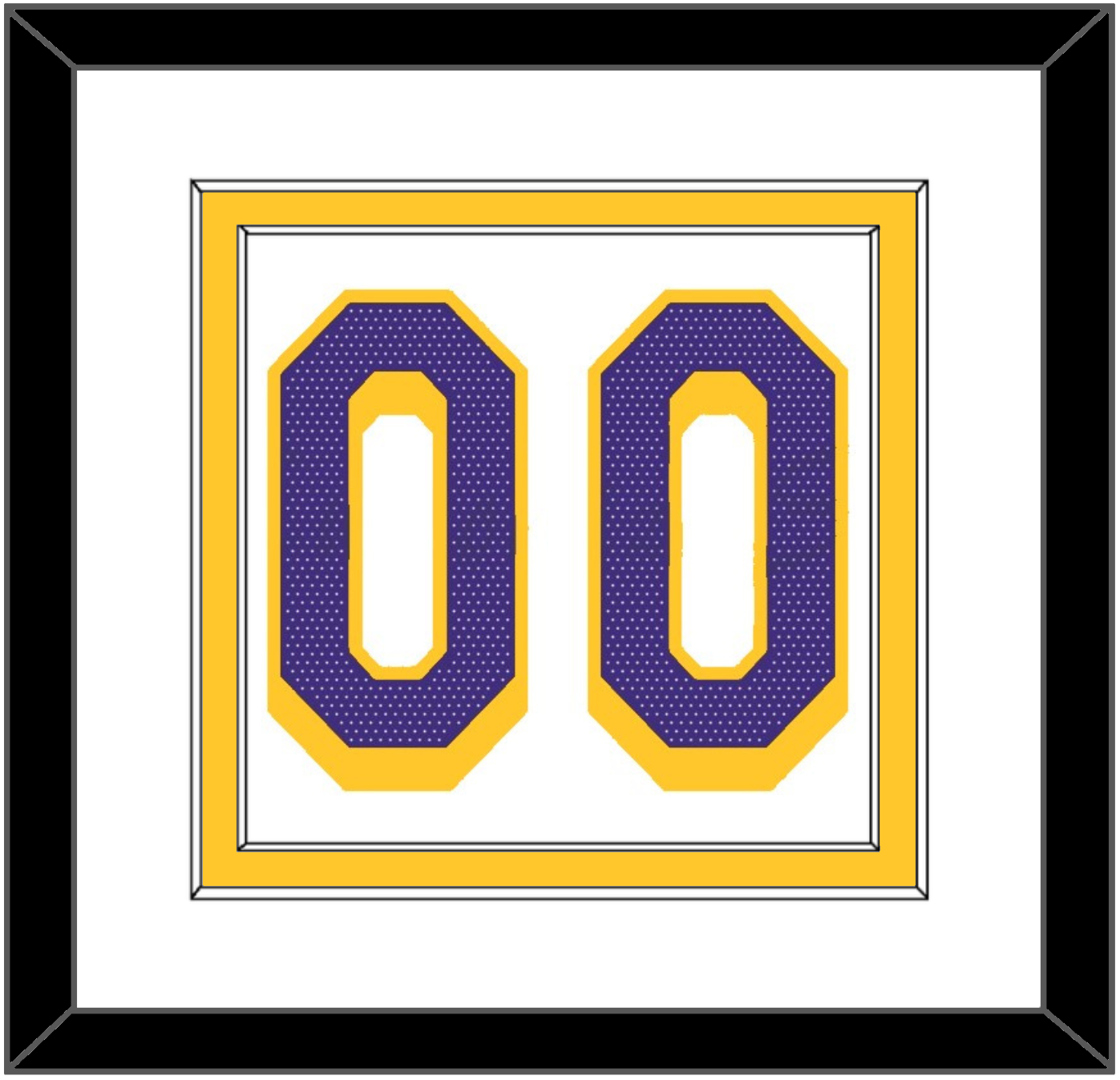 Los Angeles Number - White Association - Signature Tier 1