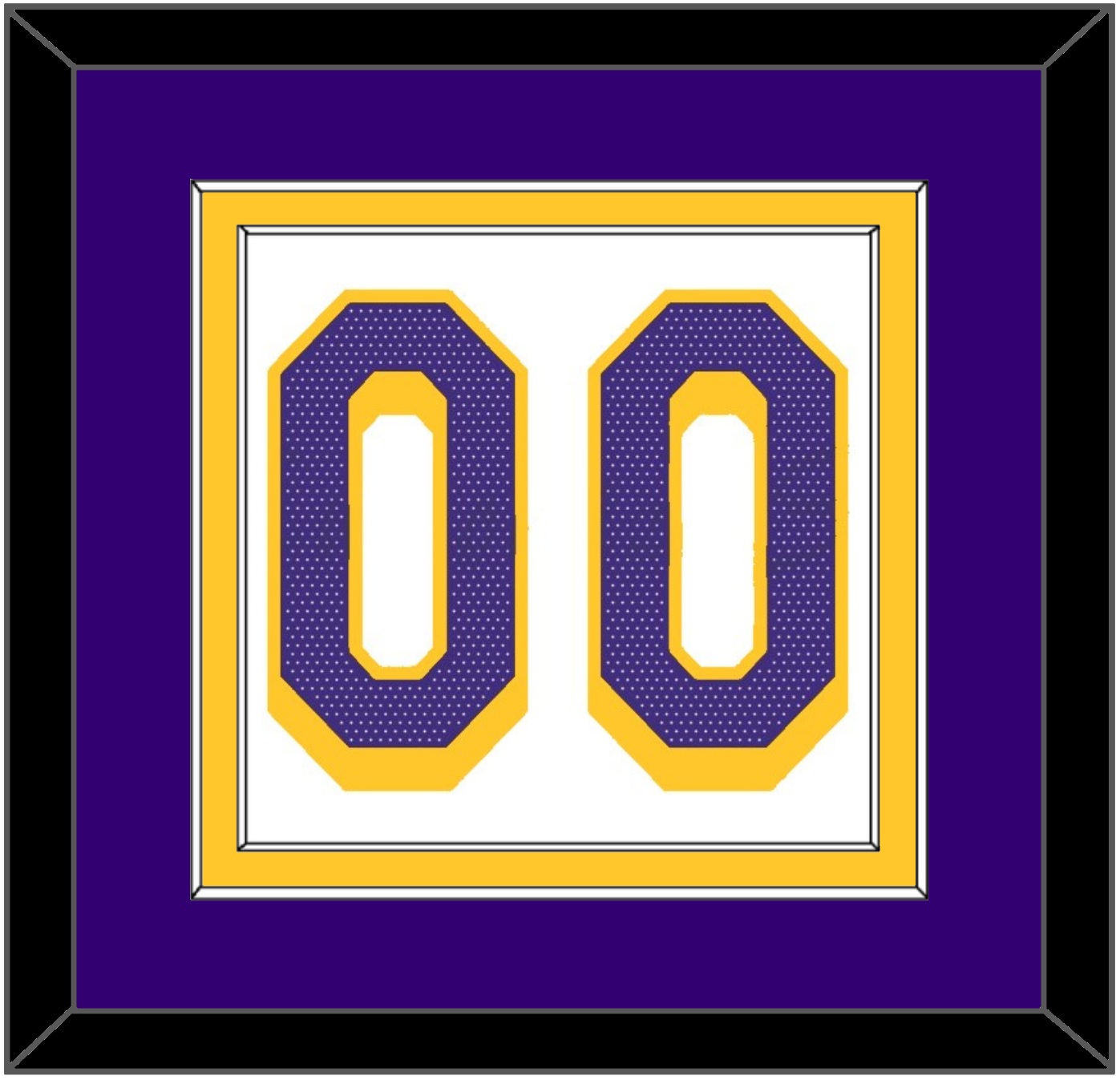 Los Angeles Number - White Association - Signature Tier 3